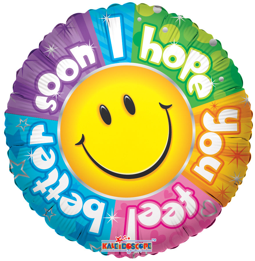 18'' Get well soon Mylar balloons