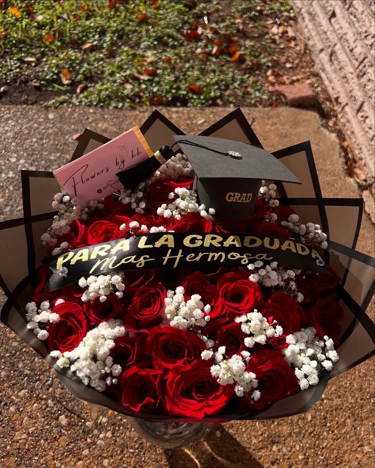 Blush Graduation Bouquet