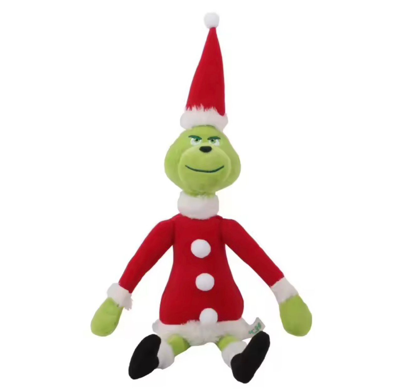 Grinch Claus Plush