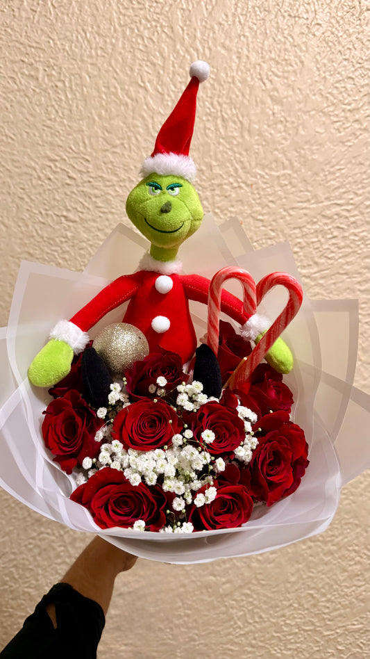 Merry Grinchy roses
