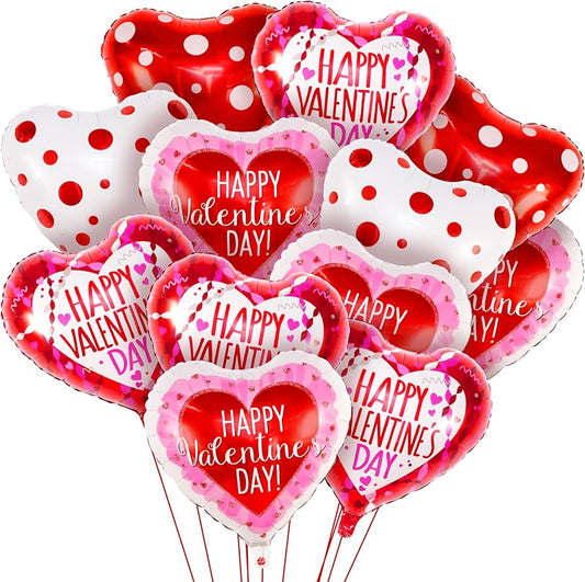 18' Happy Valentine's Day balloons