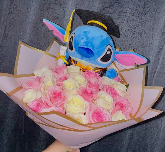 Stitch Grad bouquet 🎓