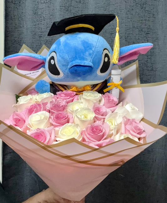 Stitch Grad bouquet 🎓