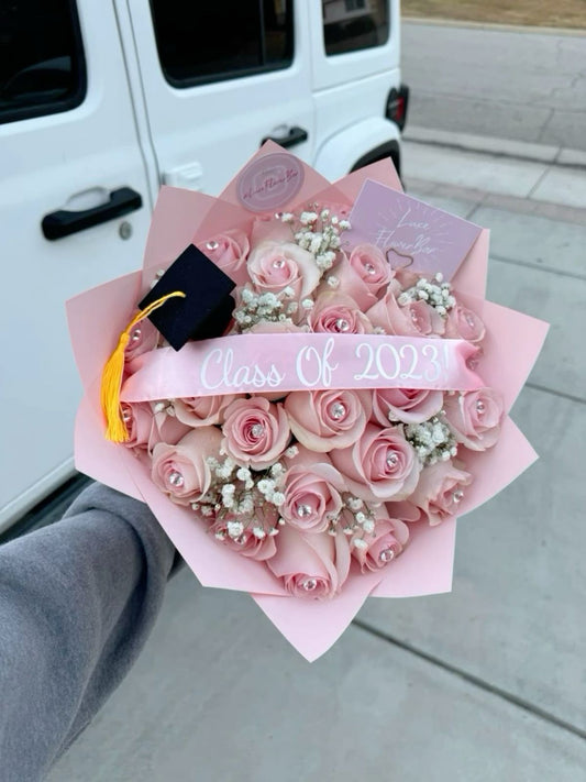 Blush Graduation Bouquet