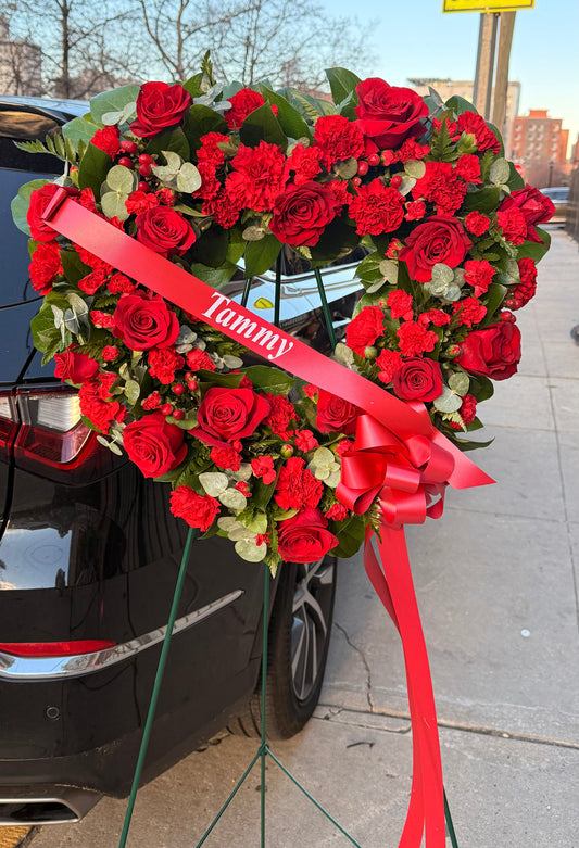 Eternal Love Standing Heart