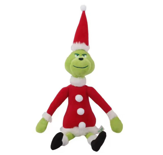 Grinch Claus Plush